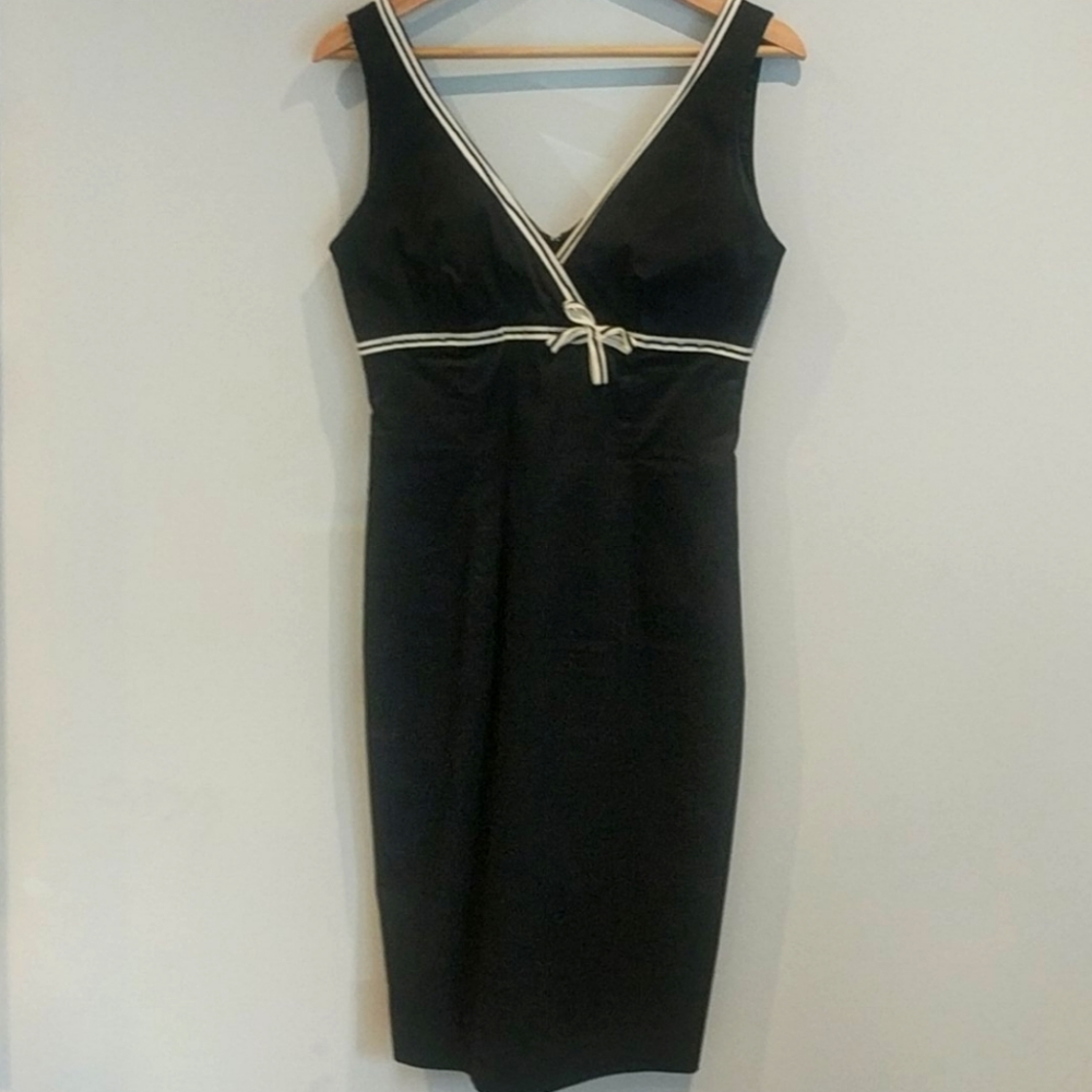 Sandra Angelozzi Black Cocktail Dress